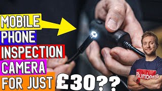 Is this Mobile Phone Inspection Camera any good Review for Plumbers [upl. by Narad]