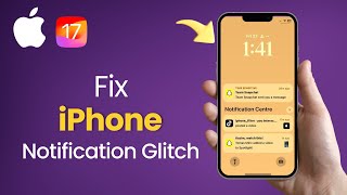 How To Fix iPhone Notification Glitch [upl. by Bashemath]