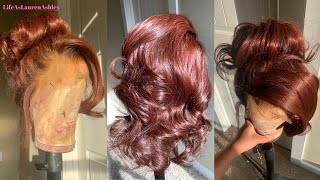 HOW TO DYE YOUR HAIR COPPER RED  NO BLEACH [upl. by Ayad]