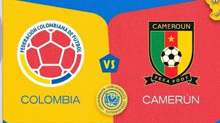 COLOMBIA 1 VS 0 CAMERÚN  MUNDIAL FEMENINO SUD 20 2024 [upl. by Antonina]