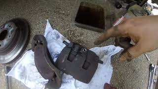 2006 Dodge Ram Brake Caliper and Rotor Replacement [upl. by Pugh]