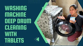 Kitchen Genix Drum Cleaning Tablets  How to use  Washing machine ki Smell ko kahe Bye Bye [upl. by Urion]