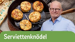 Serviettenknödel nach Omas Rezept – die perfekte Beilage fürs Weihnachtsessen 🤶🎄  REWE Deine Küche [upl. by Dronel]