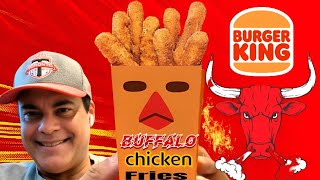 New Burger King Buffalo Chicken Fries  Food Review [upl. by Leela]