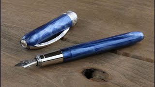 Visconti Rembrandt Blue Fog Fountain Pen [upl. by Medor]