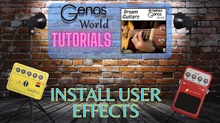 Dream Guitars V10 Install User Effects Tutorial [upl. by Engeddi]