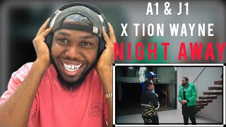 A1 x J1  Night Away Dance ft Tion Wayne Official Video 4EB Reaction [upl. by Niela312]