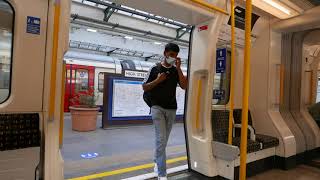 London Underground Circle Line Journey Sloane Square to Bayswater 11 August 2020 [upl. by Wickman]