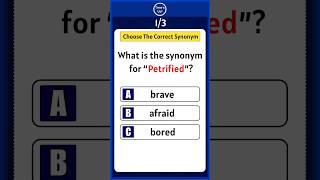 English Synonyms Quiz  Can You Score 33 synonyms english shorts [upl. by Cathyleen]