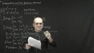 Lecture 19 Linearization and the Jacobian matrix part 3 [upl. by Taryne]