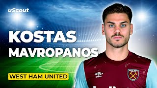 How Good Is Kostas Mavropanos at West Ham [upl. by Dlanger]