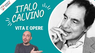 Italo Calvino vita e opere  Impara litaliano con la letteratura [upl. by Akenna]