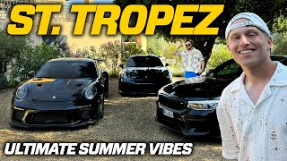 ULTIMATE SUMMER VIBES IN ST TROPEZ  2x GT3 RS AND M5 GOING CRAZY IN SOUTHERN FRANCE [upl. by Grishilde]