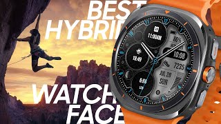 Hybrid Wear OS Watch Face  Samsung Galaxy Watch Face  Best Watch Face  Lihtnes Watch Face [upl. by Odraude79]