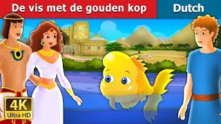 De vis met de gouden kop  The Golden Headed Fish Story in Dutch  Dutch Fairy Tales [upl. by Peppard]