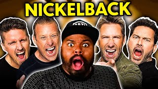 Nickelback Reacts to Nickelback Fans React To Nickelback  React [upl. by Nilhsa926]