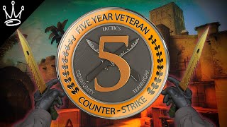 COMO CONSEGUIR A MEDALHA DE 5 ANOS DO CSGO [upl. by Mutua504]