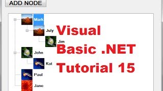 Visual Basic NET Tutorial 15  How to use TreeView Control in Visual Basic VBNET [upl. by Mila]