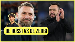 La Roma negli OTTAVI contro DE ZERBI grazie alle IDEE di DE ROSSI  Con Lavagna Tattica [upl. by Cilka231]