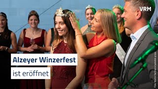 Das 85 Alzeyer Winzerfest ist eröffnet [upl. by Hope]