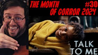 Gors quotTALK TO MEquot FULL MOVIE REACTION TheMonthOfGorror2024 [upl. by Aylatan]