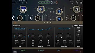 ChannelStrip by Audio Damage  Tutorial amp Demo for the iPad [upl. by Glennie32]