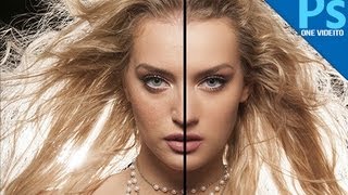 Tips Photoshop Suavizado de piel perfecto by onevideito [upl. by Hairahcaz482]