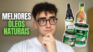 MELHORES ÓLEOS NATURAIS PARA O SEU CABELO CACHEADOCRESPO MASCULINO [upl. by Tor]