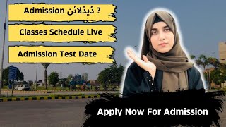 Admissions Deadline Updated  New Classes Schedule 2024  gcuf Apply Now🗣️ [upl. by Nosna859]