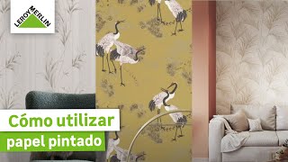 Papel Pintado Streaming de tendencias novedades tips  LEROY MERLIN [upl. by Syhr]