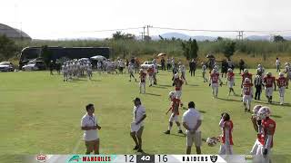 FADEMAC  Transmisión en Vivo  Raiders vs Mandriles  Categoría Juvenil U [upl. by Attenod]