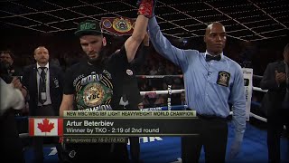 Artur Beterbiev vs Joe Smith Highlights Full HD  Артур Бетербиев – Джо Смит все нокдауны и нокаут [upl. by Keely]