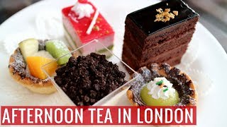 Finding The Best Afternoon Tea In London  Food Tours  Insider Food [upl. by Daraj139]