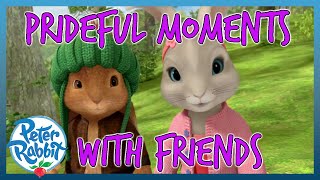 OfficialPeterRabbit  😄🤗 PRIDEFUL Moments With Friends 🤗😄  PRIDE MONTH  Cartoons for Kids [upl. by Irafat]