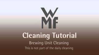 WMF 1400F  cleaning and maintenance instructions [upl. by Aholah]