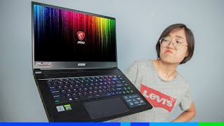 MSI GS66 Stealth Review Too Expensive [upl. by Dolloff]