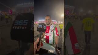 ¡Chile presente en Qatar ¡Nos encontramos con un hincha de Palestino [upl. by Bride186]