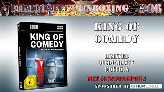 Filmconfect Unboxing 06  King of Comedy  Mediabook  Gewinnspiel [upl. by Slaughter]