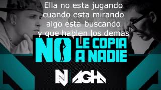 No le copia a nadie Agha Ft Nicky Jam Letra [upl. by Tollmann204]