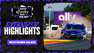 A debut win in an electric way  NASCAR Official Extended Highlights from Watkins Glen International [upl. by Arman899]