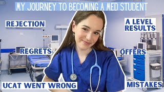 HOW I GOT INTO MEDICAL SCHOOL UK  process of applying to med school amp becoming a medical student [upl. by Nahor]