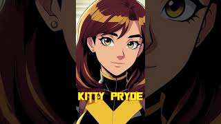 SHADOWCAT IN X Men Evolution x Teen Titans CROSSOVER shorts marvel teentitans xmen ai [upl. by Enahpets672]