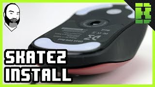 DM1 FPS Skatez vs Corepad Mouse Feet Install amp Friction Test Gaming Mouse Mods [upl. by Grady]