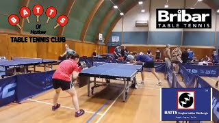 Sam Walker 3 🏴󠁧󠁢󠁥󠁮󠁧󠁿 Vs Anna Hursey 1 🏴󠁧󠁢󠁷󠁬󠁳󠁿 Bribar BATTS Ladder Challenge 🏓 201024 [upl. by Eiramanin]