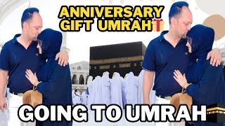 Best Anniversary surprised Allhamdulliah Thankyou Husband🕋  Going to umrah [upl. by Wynny]