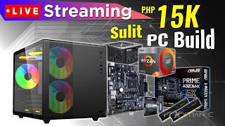 LIVE Streaming PinakaSulit na ₱15K PC Build 2024 Ryzen 5600G  Q amp A [upl. by Hanley]