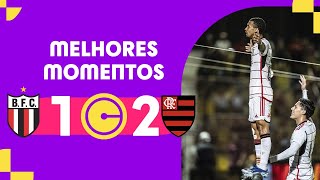 BOTAFOGO SP 1 X 2 FLAMENGO  MELHORES MOMENTOS  OITAVAS DE FINAL  COPINHA 2024 [upl. by Adal]