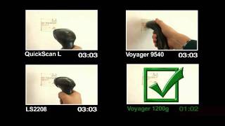 Honeywell 1200g barcode scanner Poor Quality Code Reading [upl. by Steele]