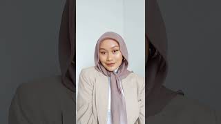 Hijab Tutorial  styling with me 2021  Bawal  earrings tips [upl. by Adelpho373]