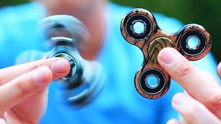 PRO FIDGET SPINNER TRICKS very cool [upl. by Ondrej]